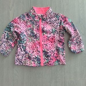 Adidas Girls Size 6 T Zip Front Lightweight Coat